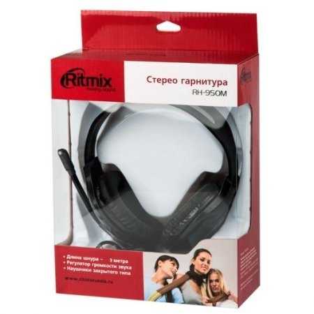 Гарнитура RITMIX RH-950M (PC) 