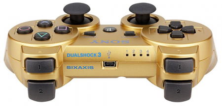  DualShock 3 Wireless Controller Gold () (PS3) (OEM) 