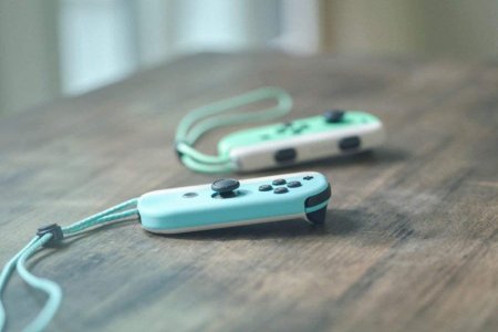 Набор из 2-х контроллеров Joy-Con (Animal Crossing) (Switch) HK (OEM)