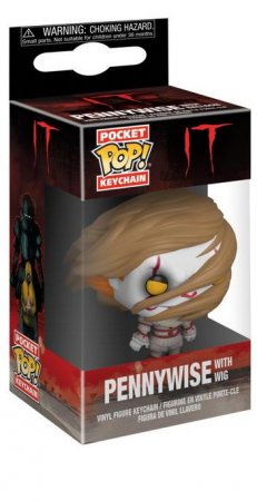   Funko Pocket POP! Keychain:  (Pennywise)  2 (IT S2) (31810-PDQ) 4 
