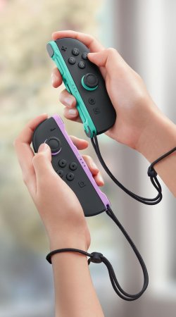 Набор из 2-х контроллеров Joy-Con 2 Фиолетовый/Зеленый (Purple/Green) Оригинал (Switch 2)