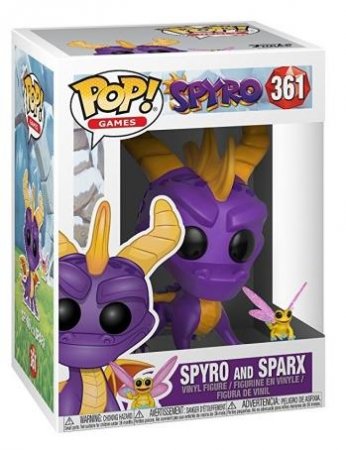  Funko POP! Vinyl:  and  (Spyro and Sparx)   (Spyro the Dragon) (32763) 9,5 