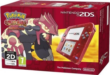  Nintendo 2DS   + Pokemon Omega Ruby Nintendo 3DS