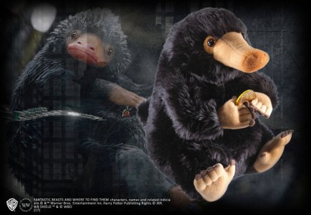  Мягкая игрушка The Noble Collection: Нюхлер (Niffler) Фантастические Твари и Где Они Обитают (Fantastic Beasts and Where to Find Them) 23 см