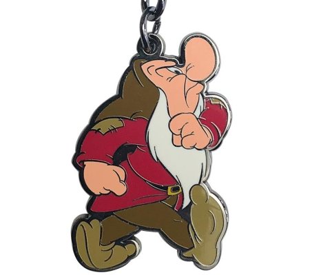  Брелок ABYstyle: Ворчун (Grumpy) Белоснежка (Snow White) (ABYKEY233) 4,3 см