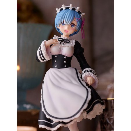 Фигурка Good Smile Company Pop Up Parade: Рем (Rem) Жизнь с нуля в альтернативном мире (Re:ZERO Starting Life in Another World Ice Season Ver.) (4580416942881) 17 см 