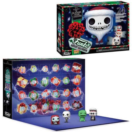 Набор фигурок Funko Vinyl Figure: Кошмар Перед Рождеством (The Nightmare Before Christmas) Рождественский календарь (Advent Calendar) (49668) 24 шт