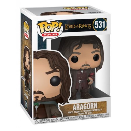Фигурка Funko POP! Movies: Арагорн (Aragorn) (Властелин колец / Хоббит С3) (LOTR/Hobbit S3) ((531) 13565) 9,5 см