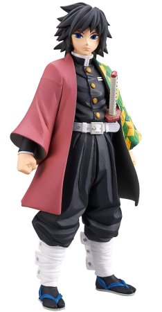 Фигурка Banpresto: Гию Томиока Вол. 5 (Giyu Tomioka Vol.5) Клинок, рассекающий демонов: Кимэцу но Яиба (Demon Slayer: Kimetsu no Yaiba) (0045557124083) 16 см
