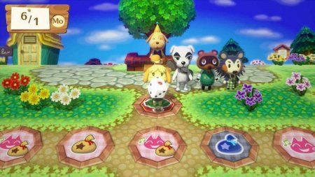 Animal Crossing: Amiibo Festival (Игра + 2 фигурки Amiibo + Бустер 3 карты)