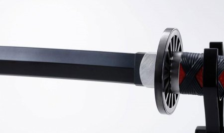 Меч Bandai Tamashii Nations: Меч Танджиро Камадо (Kimetsu no Yaiba Nichirin Sword Tanjiro Kamado) Убийца Демонов (Demon Slayer) (610218) 93 см
