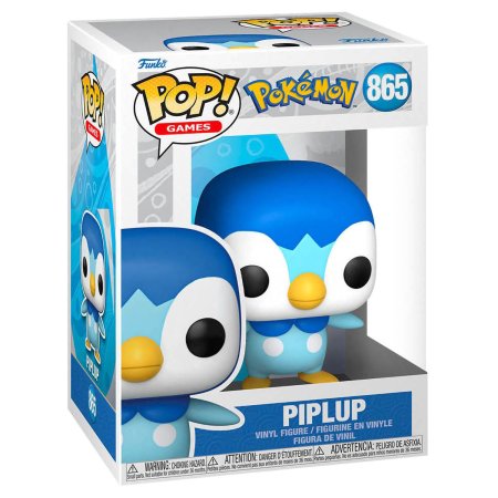 фигурки Фигурка Funko POP! Games: Пиплап (Piplup) Покемон (Pokemon) ((865) 62264) 9,5 см
