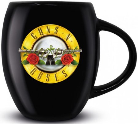 Кружка Pyramid: Ганз-Н-Роузиз (Guns N' Roses) Логотип (Bullet Logo) Oval Mug (MGO25601) 425 мл