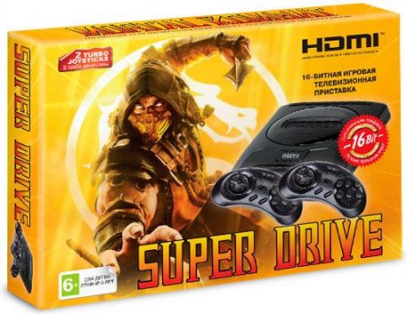   16 bit Super Drive Mortal Kombat HDMI + 2  ()