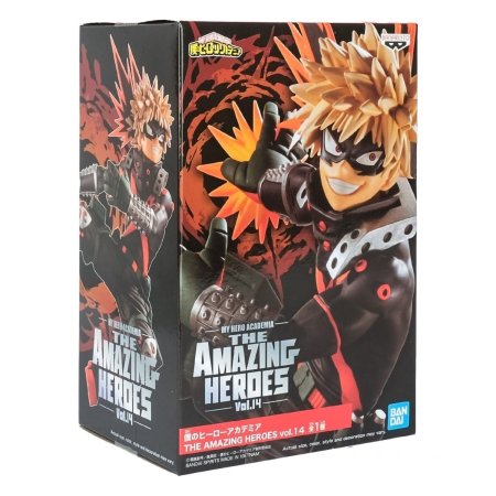 Фигурка Banpresto Anime Heroes: Кацуки Бакуго (Katsuki Bakugo) Моя геройская академия Невероятные герои (MHA The Amazing Heroes) (0045557121068) 16 см