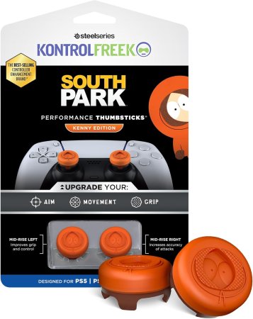 Накладки на стики для геймпада KontrolFreek South Park: Kenny Edition |69 (2 шт) Оранжевый (PS4/PS5)