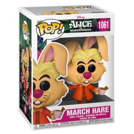 фигурки Фигурка Funko POP! Disney: Мартовский заяц (March Hare) Алиса в стране чудес 70 лет (Alice in Wonderland 70th) ((1061) 55737) 9,5 см