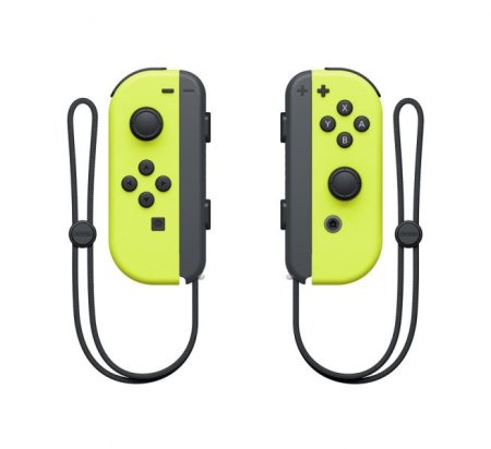 Набор из 2-х контроллеров Joy-Con Неоновые желтые Оригинал (Switch)