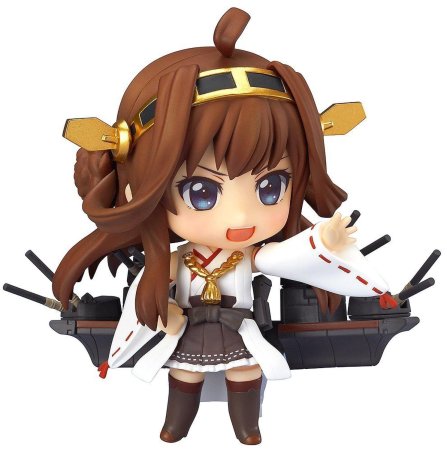 Фигурка Good Smile Company Nendoroid: Конгоу (Kongou) Флотская коллекция (Kantai Collection) (4571368443861) 10 см 