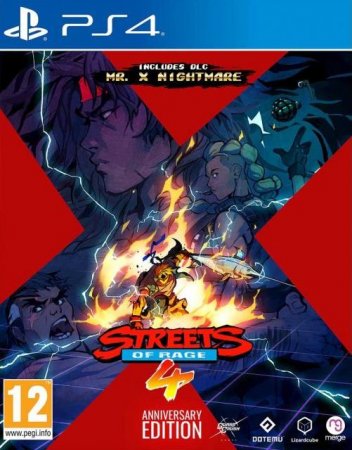  Streets of Rage 4 Anniversary Edition ( )   (PS4) Playstation 4