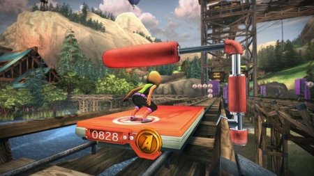 Сенсор движений Microsoft Kinect для Xbox 360 + Сборник Kinect Adventures 5 игр Русская версия + Загружаемая игра Kung Fu Panda 2 (Xbox 360) 