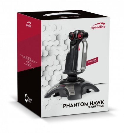  Speedlink Phantom Hawk Flightstick (SL-6638-BK) (PC) 