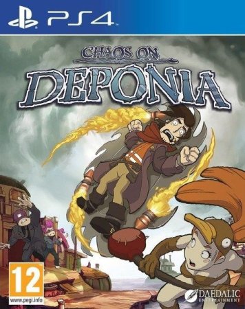 Chaos on Deponia Русская Версия (PS4)