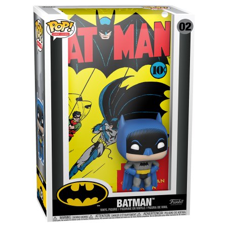 фигурки Фигурка Funko POP! Comic Covers: Бэтмен (Batman) ДиСи (DC) (57411) 9,5 см