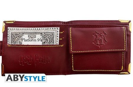  Кошелек ABYStyle: Золотой Хогвартс (Golden Hogwarts) Гарри Поттер (Harry Potter) (ABYBAG248)
