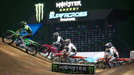 Игра Monster Energy Supercross 6 The Official Videogame (PS4/PS5) USED Б/У Playstation 4