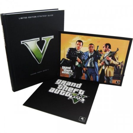  Grand Theft Auto V Limited Edition Strategy Guide (PS3) 