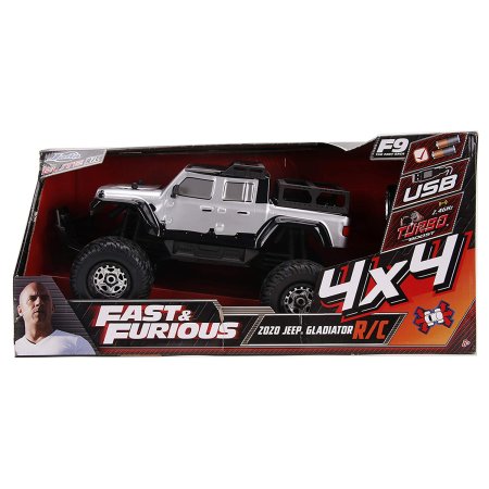  Р/У Модель машинки Jada Toys: Джип Гладиатор 4х4 (Jeep Gladiator (4x4)) Форсаж (Fast & Furious) (31760) 1:12
