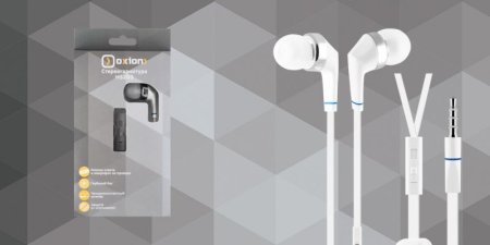 Стерео-гарнитура OXION HS203, черная (PC) 