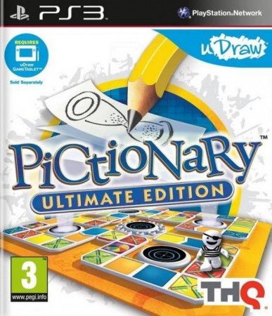   Pictionary: Ultimate Edition   uDraw (PS3)  Sony Playstation 3