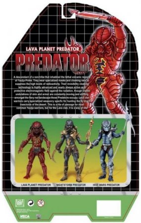   Lava Planet (Neca Predators Series 10 Predator Lava Planet with Blazing Sword)