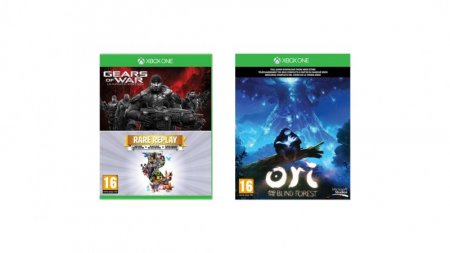   Microsoft Xbox One 1Tb Rus  + Gears of War: Ultimate Edition + Rare Replay + Ori and the Blind Forrest 