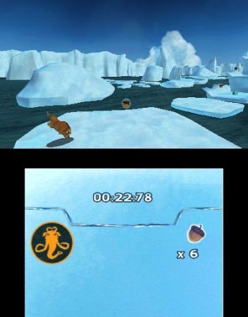 Игра Ледниковый Период 4 (Ice Age 4): Континентальный Дрейф Арктические Игры (DS) для Nintendo DS