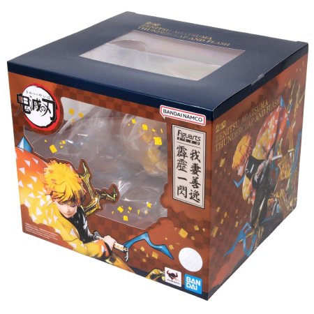 Bandai Tamashii Nations Figuarts ZERO: Зеницу Агацума Удар Грома (Zenitsu Agatsuma Thunderclap) Клинок, рассекающий демонов (Demon Slayer) (4573102637345) 15 см 