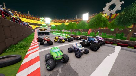 Игра Blaze and the Monster Machines: Axle City Racers Русская Версия (PS4) Playstation 4