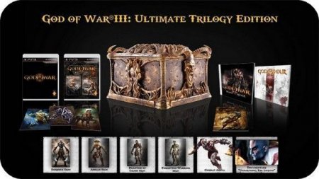   God of War ( ) 3 (III) Ultimate Trilogy Edition   (PS3)  Sony Playstation 3