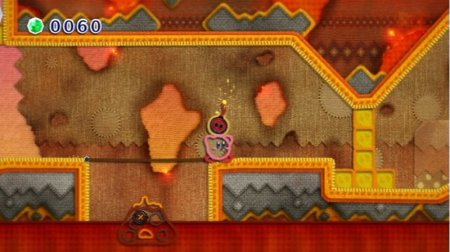 Купить игру Kirby's Epic Yarn (Wii/WiiU) USED Б/У на Nintendo Wii диск