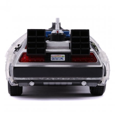   Jada Toys Hollywood Rides:   (Time Machine)    2 (Back to the Future 2) (31468) 1:24 