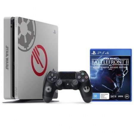   Sony PlayStation 4 Slim 1Tb Eur Star Wars Battlefront 2 Limited Edition Bundle 
