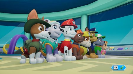 игра PAW Patrol: On a Roll (Щенячий патруль) + PAW Patrol: Mighty Pups Save Adventure Bay (Щенячий патруль: Мега-щенки спасают Бухту Приключений) (Switch) для Nintendo Switch