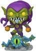 Фигурка Funko POP! Bobble: Зелёный гоблин светящийся (Green Goblin (GW) (Exc)) Марвел: Удар меха: Охотники на монстров (Marvel: Mech Strike Monster Hunters) (63151) 9,5 см