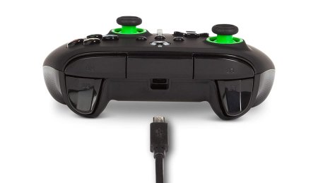 Геймпад проводной PowerA Enhanced Wired Controller for Xbox Series X/S (1518818-02) Black (Черный) Оригинал (Xbox One/Series X/S/PC) 