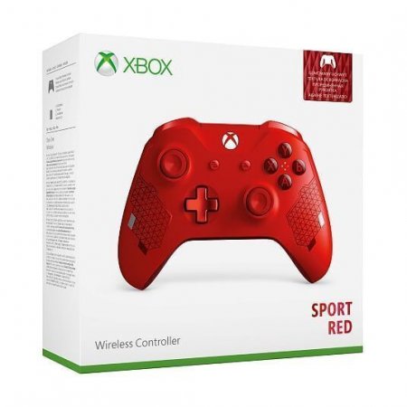   Microsoft Xbox One S/X Wireless Controller Sport Red Special Edition   (Xbox One) 