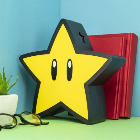  Светильник Paladone: Супер звезда (Super Star) Супер Марио (Super Mario) (PP5100NN) 25 см