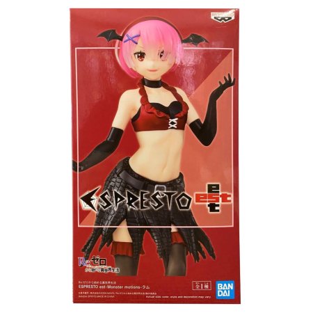 Фигурка Banpresto: Эспресто Эст Монстр Моушнс Рем (Espresto Est Monster Motions Ram) Жизнь с нуля в альтернативном мире (Re:Zero Starting Life In Another World) (0045557276133) 20 см 
