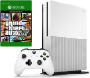 Игровая приставка Microsoft Xbox One S 1Tb Rus Белая + GTA: Grand Theft Auto 5 (V)